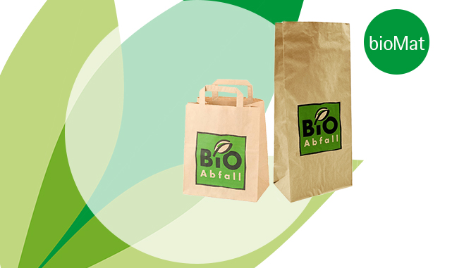 Sacs compostables à déchets BIOMAT® de 120/140 litres (20 pcs. de sacs à  ordures) : : Cuisine et Maison
