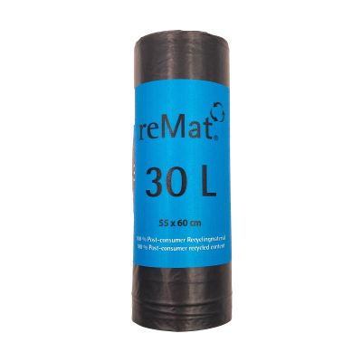 30l Müllbeutel aus Recyclingmaterial