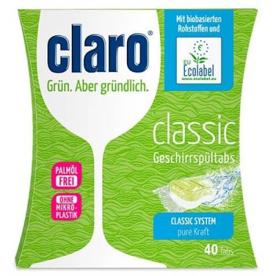 claro ÖKO Classic Tabs Phosphat- und chlorfrei 40 Stück/Packung