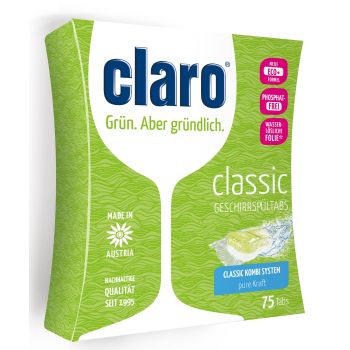 Die claro ÖKO Classic Tabs tragen das Österreichische Umweltzeichen
