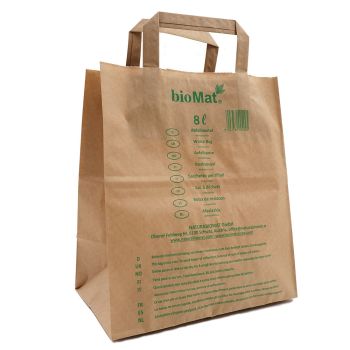 8l Papiertüten mit Henkel für Biomüll (20 Stk.)