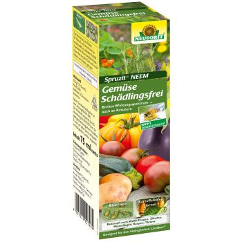 Vegetables pest free