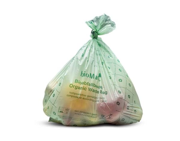 BIOMAT® Biotüten Biobeutel Müllbeutel 15-20l kompostierbar reißfest Qualität 